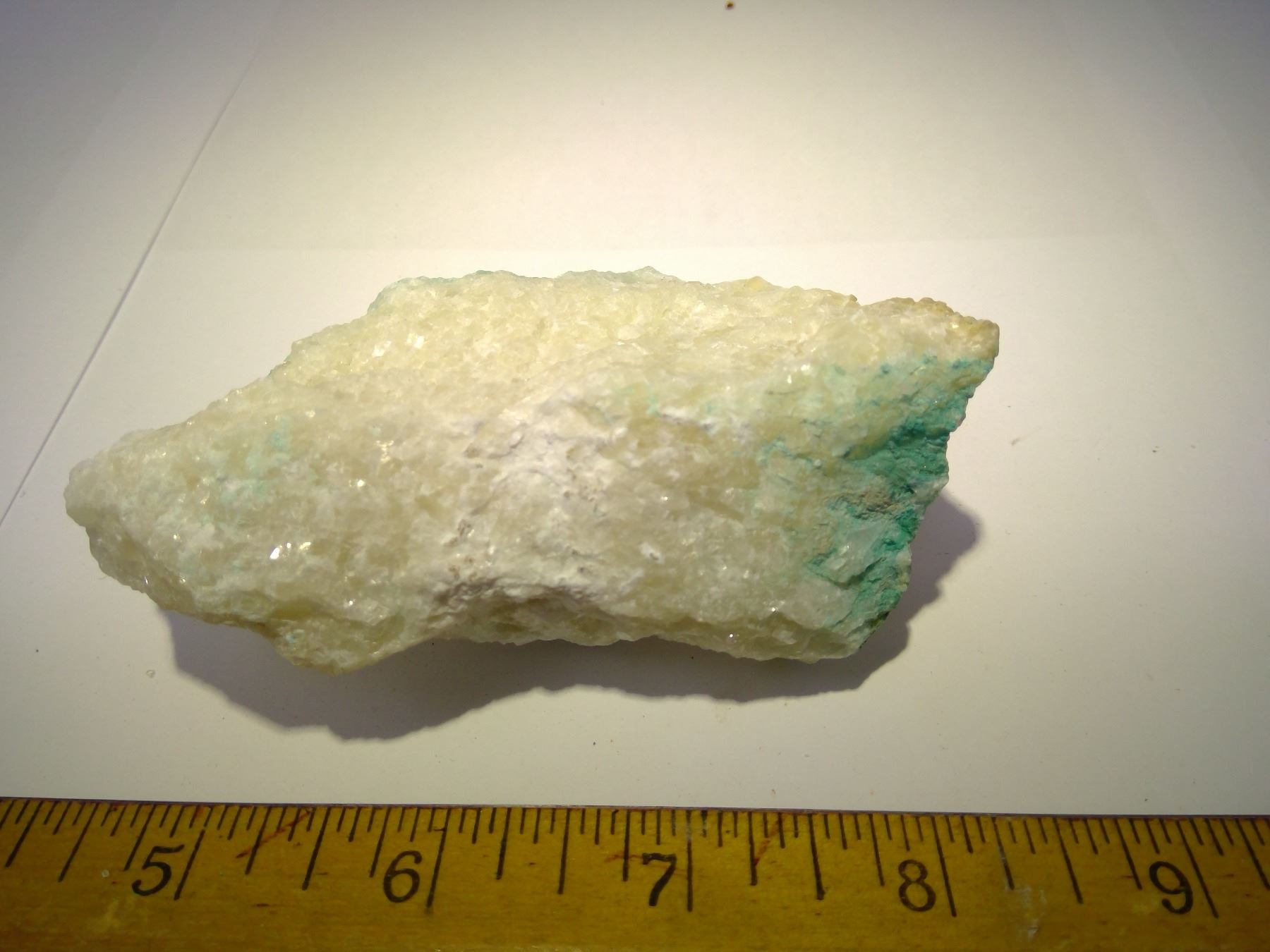 COPPER ON QUARTZ CRYSTAL