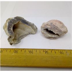 AGATE CASTING AND HIDDEN AMETHYST CAVE GEODE