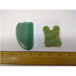 JADE BODY SCRAPING STONE AND FACIAL STONE