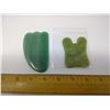 Image 1 : JADE BODY SCRAPING STONE AND FACIAL STONE