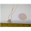 Image 3 : ROSE QUARTZ NECKLACE, ETC.