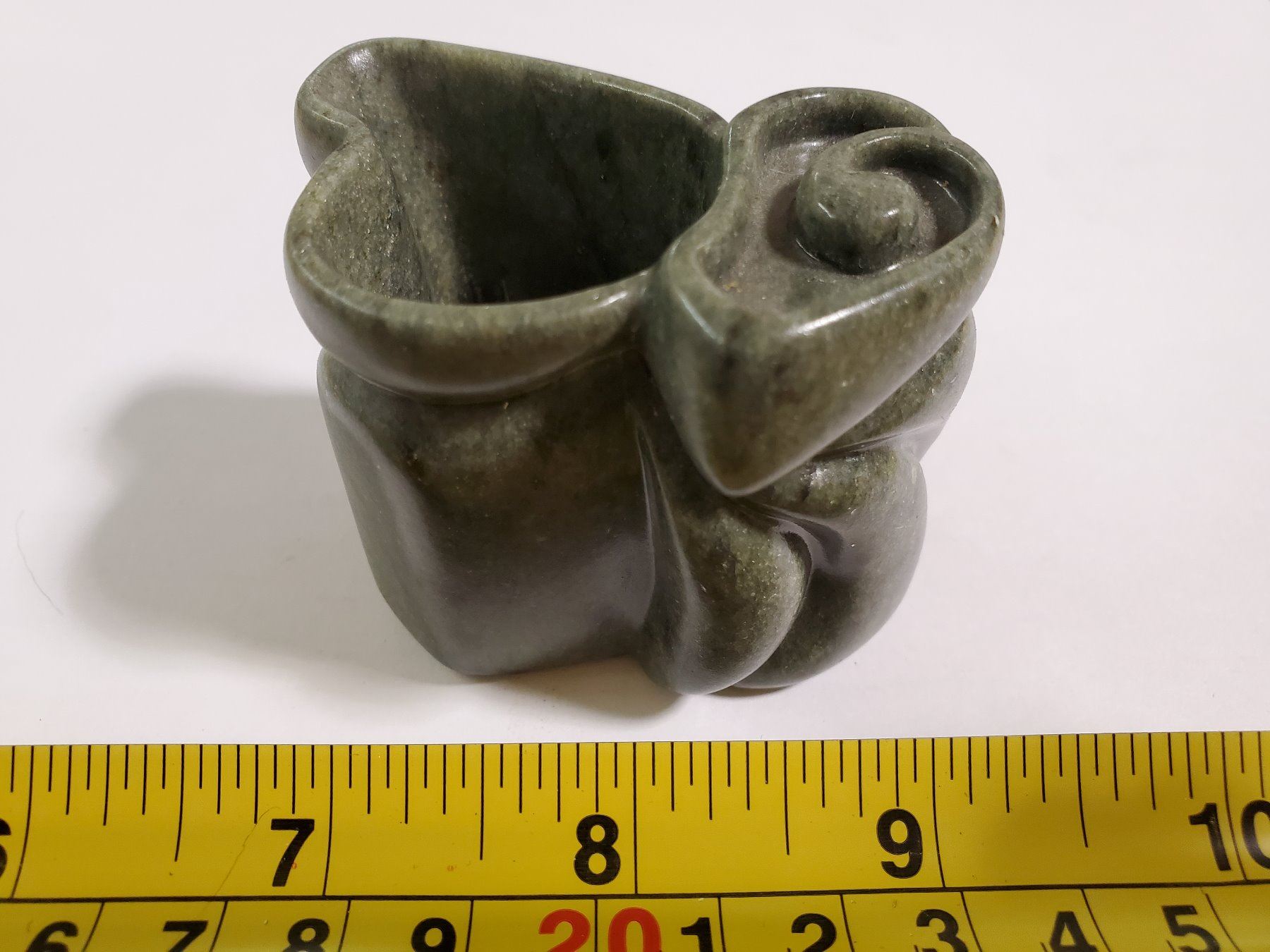 SOAPSTONE CARVING BY SHEILA HANSON (LOCAL)