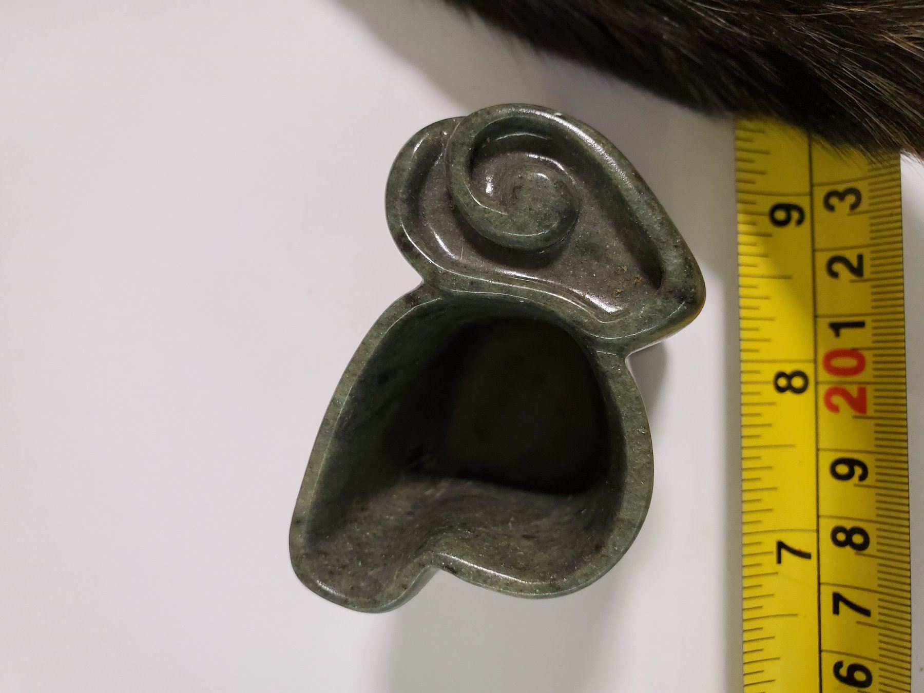 SOAPSTONE CARVING BY SHEILA HANSON (LOCAL)