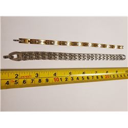 HIS AND HERS MAGNETIC THERAPY BRACELETS