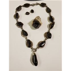 APACHE TEARS NECKLACE