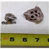 Image 1 : 2 Frog Lot - Carved and Ring