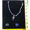 Image 2 : Sodalite Necklace and 2 Stones