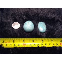 Amazonite Egg and Cabochon