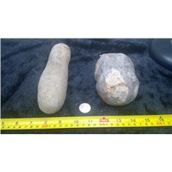 2 Field Stones Found by Duck Lake