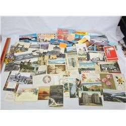 Large Lot of vintage post cards