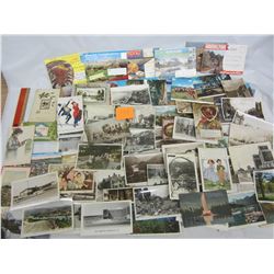 Large  Lot of vintage post cards