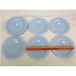 Lot of 10 Delphite Pyrex 9 and 1/4 inch plates no damage