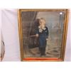 Image 1 : Large Victorian picture of a little boy