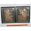 Image 1 : Pair of Chinese copper pictures