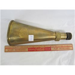 Brass nozzle  marked LUX