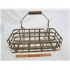 Image 1 : Antique metal milk bottle carrier