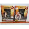 Image 1 : 2 Walking Dead figures The Governor and Merle with boxes