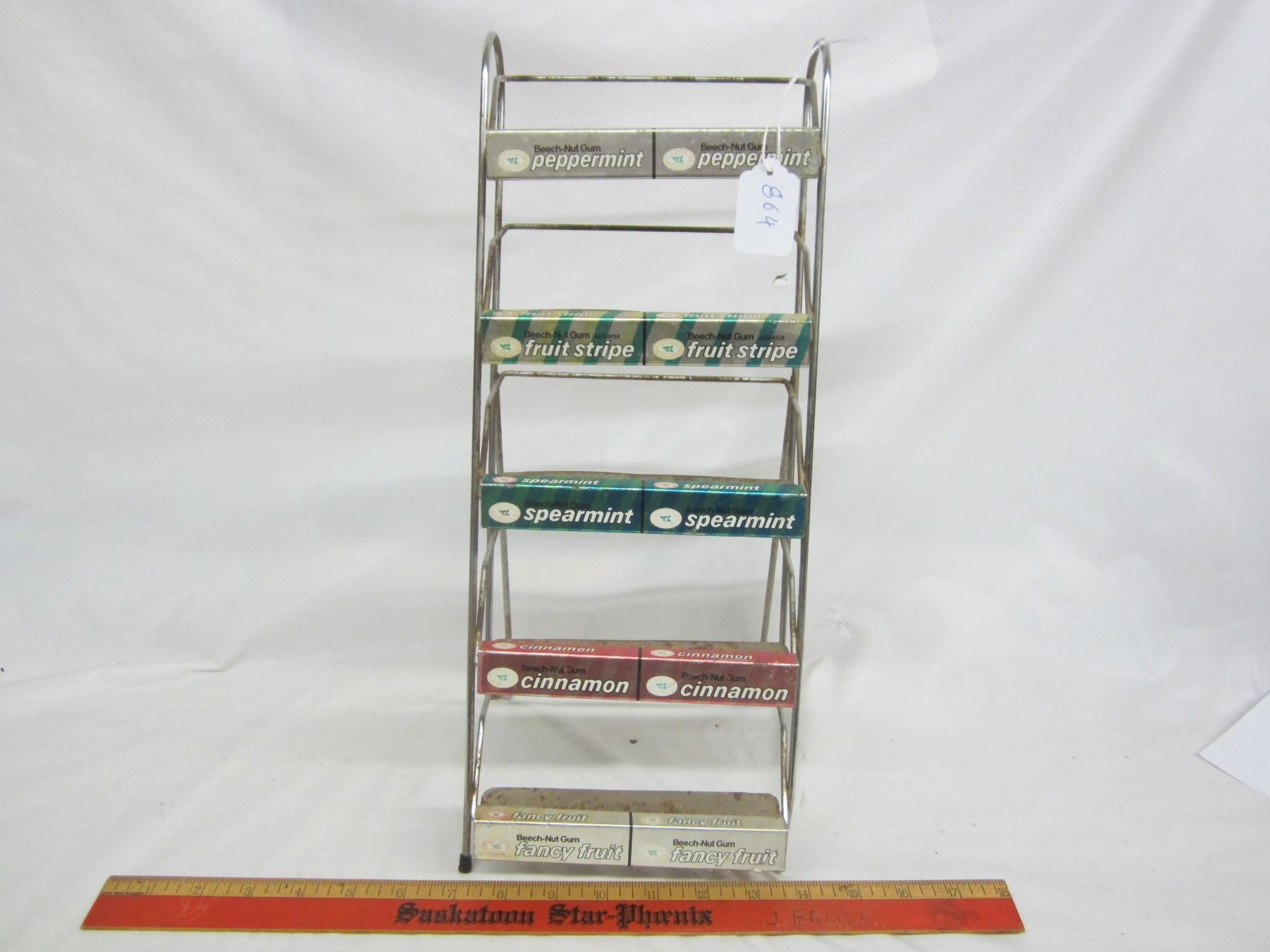 Counter top gum display rack