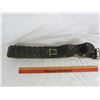 Image 2 : Vintage black ammunition belt