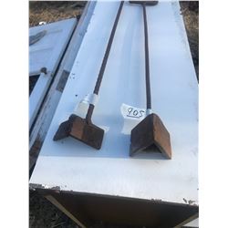 TWO BRANDING IRONS
