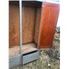 Image 5 : PRIMITIVE FIR WARDROBE - 58" X 83" X 21"