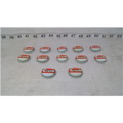 Orange Crush Bottle Caps Unused (NOS)