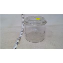 Sager Glass Vacuum Jar, Patented in Canada (1924)