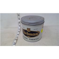 Clubman Smoking Tobacco Tine (RARE lid)