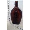 Image 1 : The Last Spike 1885 Vintage Amber Bottle (Double-sided)