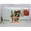 Image 2 : 7-UP SIGN 33 X 22" (CARDBOARD)