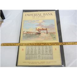 1937 IMPERIAL BANK CALENDAR