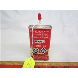 TEXACO LIGHTER FLUID TIN