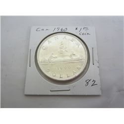 1960 CANADIAN SILVER DOLLAR