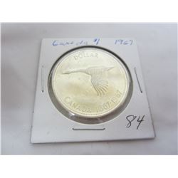 1967 CANADIAN SILVER DOLLAR