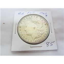 1921 P MORGAN SILVER DOLLAR