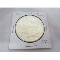 1921 S MORGAN SILVER DOLLAR