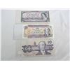 Image 1 : THREE DIFFERENT 10 DOLLAR BILLS 1954, 1971, 1989
