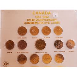 Canada 1999 Quarter Set-Each Quarter is Different Month