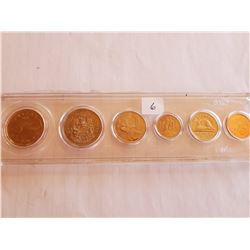 Uncirculated Canada Coin Set - 1991