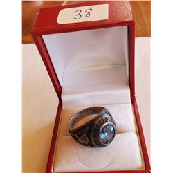 Vintage Sterling Silver P.A. Carlton High School Ring