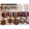 Image 3 : WW2 5 Medal Bar - Includes Infor. On Medals - 3 are 80% Silver