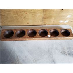 WOODEN MEXICAN CHEESE MOLD - 6 HOLE, 4" HOLES (Great Crafter's Item - Check Pinterest!)