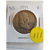 Image 1 : U.S. 1949D Franklin Half Dollar - 90% Silver