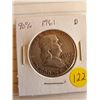 Image 1 : U.S. 1961D Franklin Half Dollar - 90% Silver
