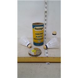 Carlton Plastic Shuttle Cocks (Made in England)