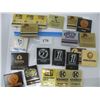 Image 1 : LOT of 27 NEW MATCH BOOKS - Casino - Kramer Caterpillar - Harley Davidson