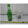 Image 2 : DREWRYS GINGER ALE MOUNTIE BOTTLE & RCMP MUG WITH CREST