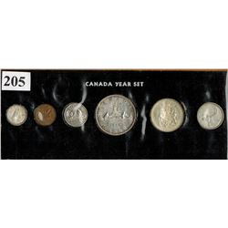 1962 CANADA YEAR SET - Silver