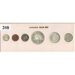 1966 CANADA YEAR SET - Silver