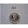 Image 2 : 1996  ISLE of MAN  1 TROY OUNCE  .999 SILVER CROWN - CAT COIN